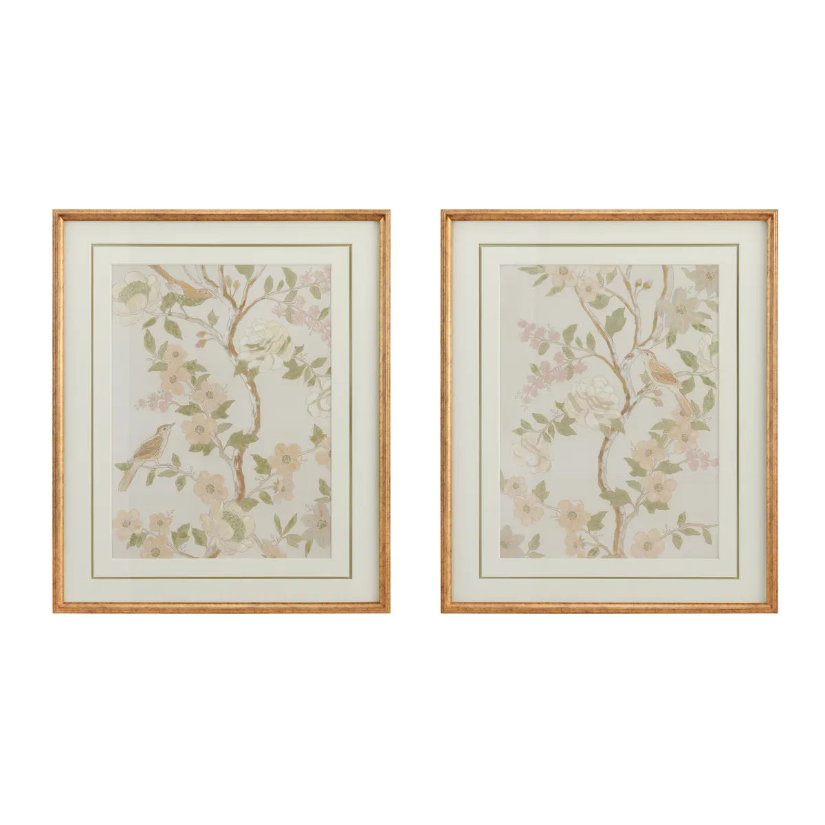 Crestview Collection Kirby Hand Painted Wall Art ~ Set Of 2 - Image 1