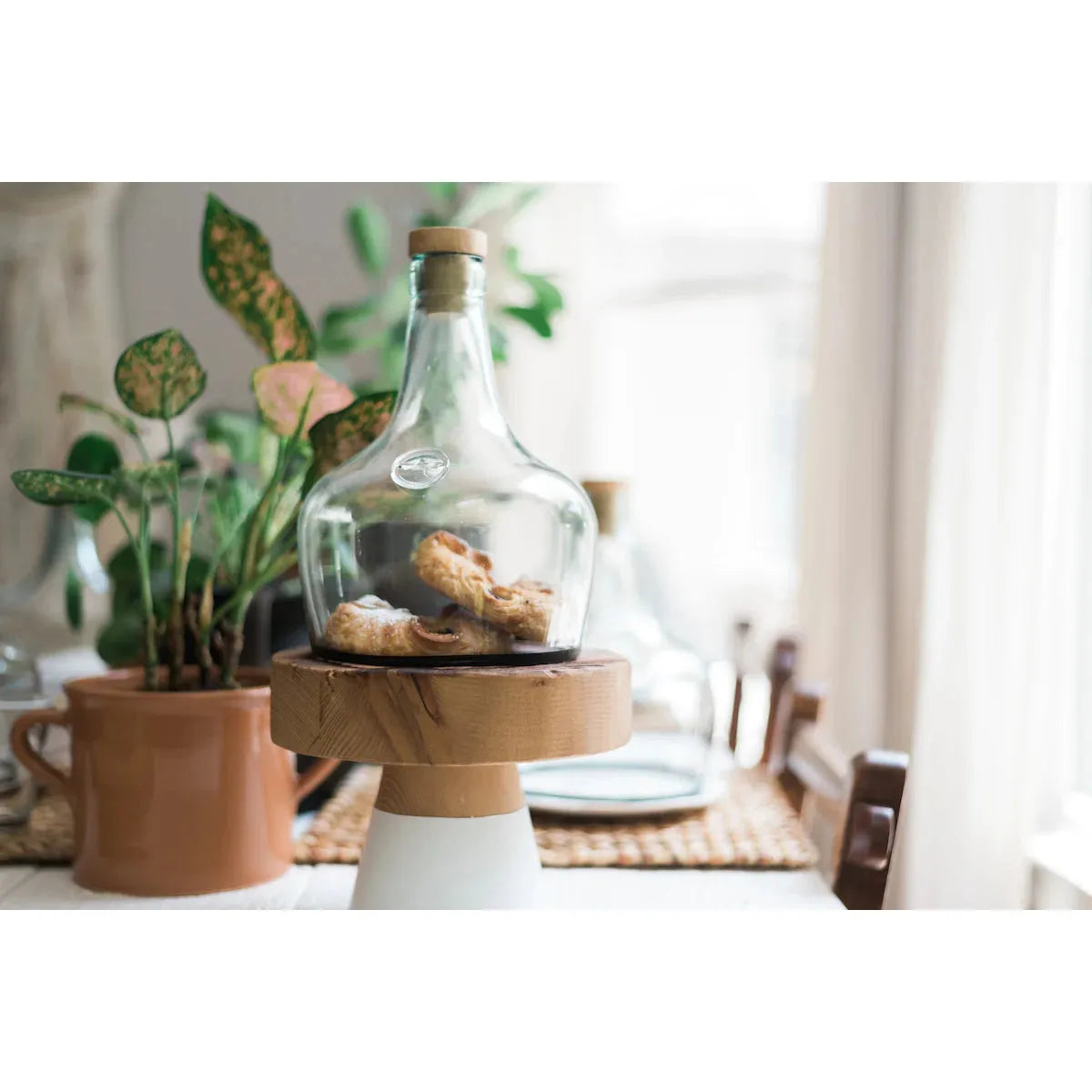 etúHOME Demijohn Mouth Blown Glass Cloche ~ IN-STORE PURCHASE ONLY - Image 2