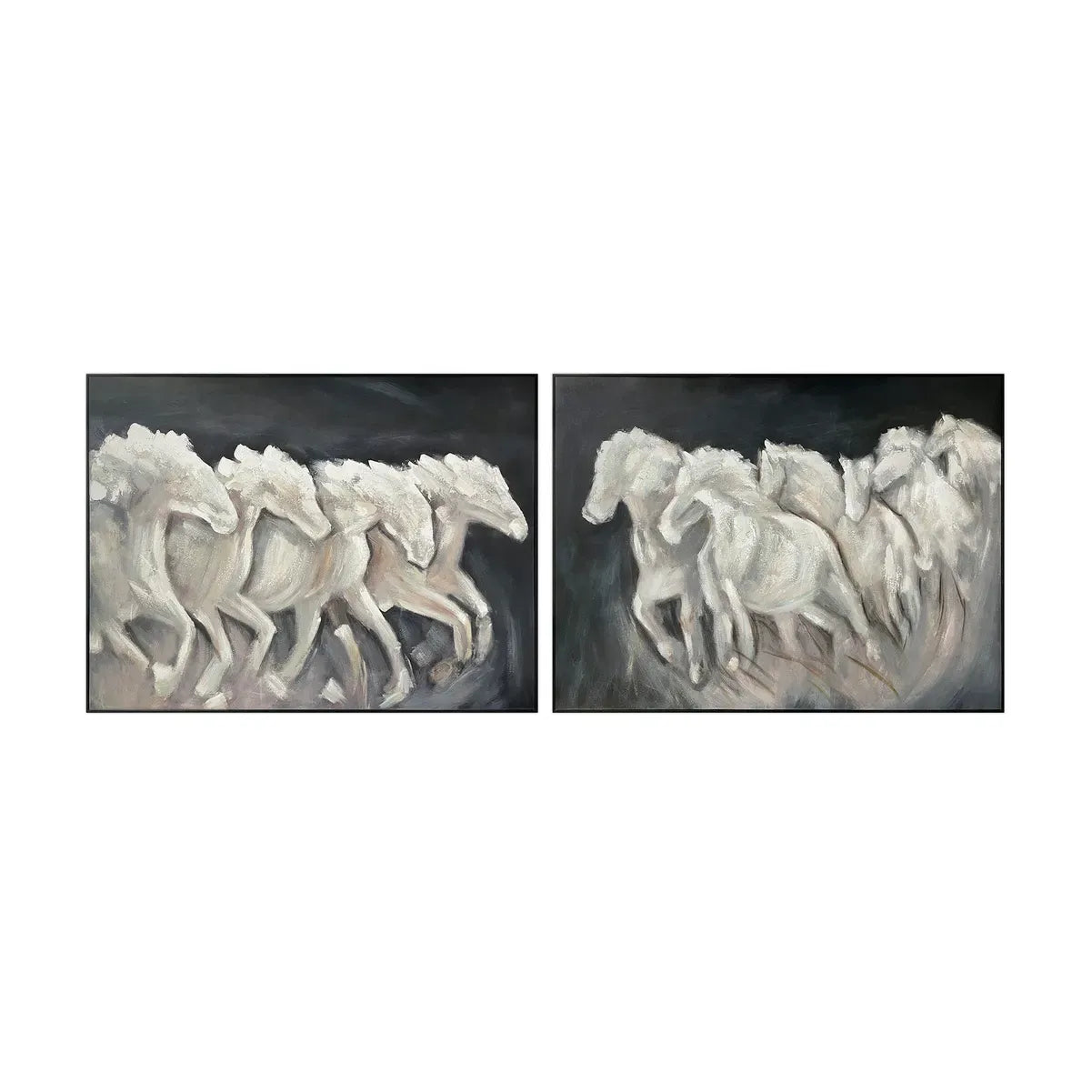 Crestview Collection Wild Rush Wall Art ~ Set Of 2 - Image 1