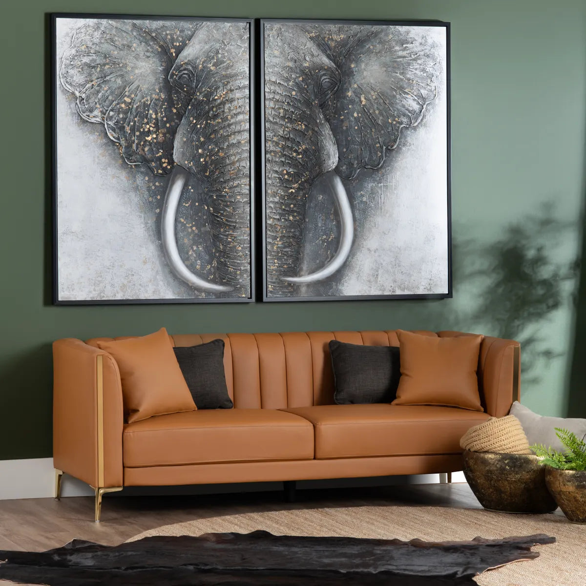Crestview Collection Trunks Wall Art ~ Set Of 2 - Image 1