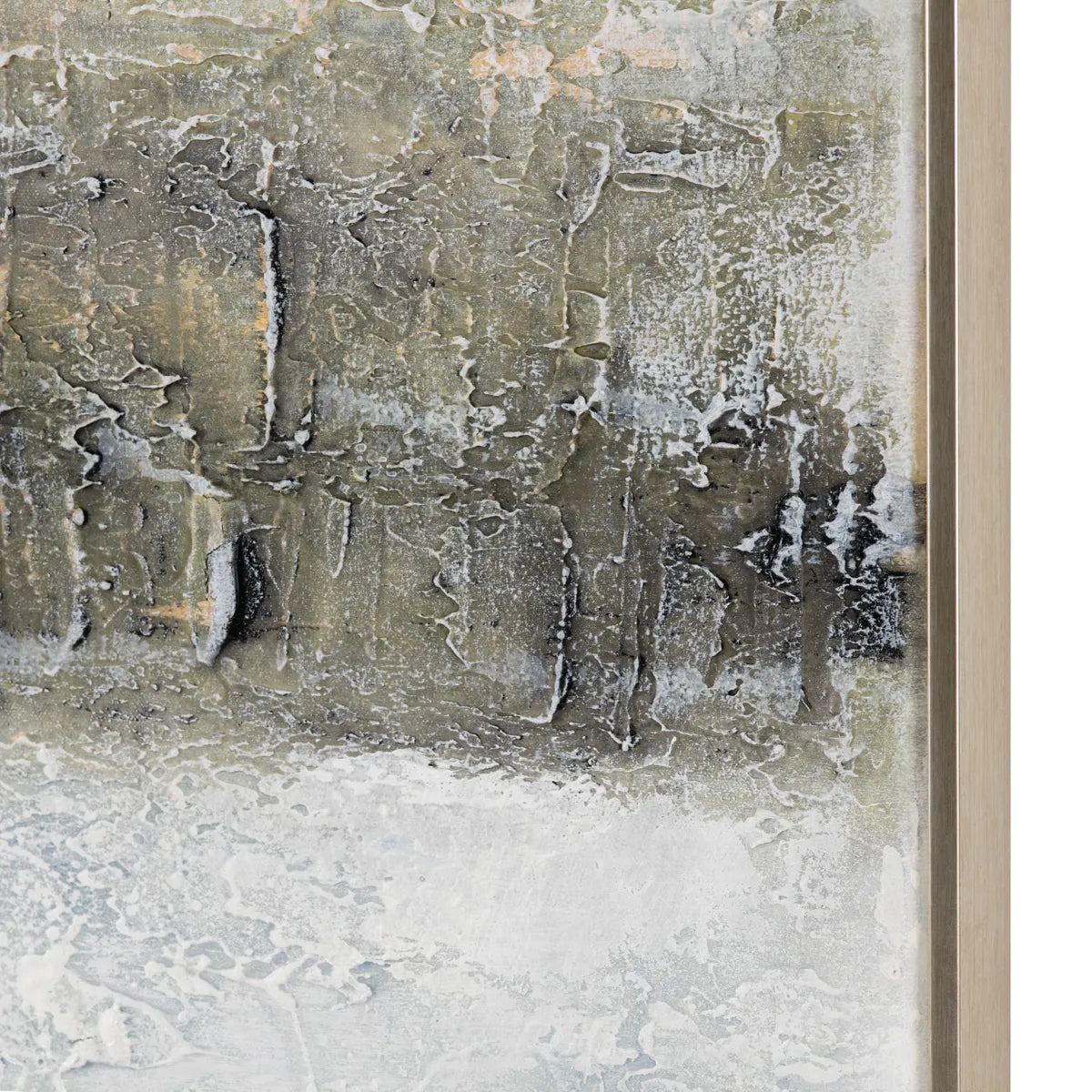 Crestview Collection Canyon Hand Painted Canvas Wall Art - Image 3