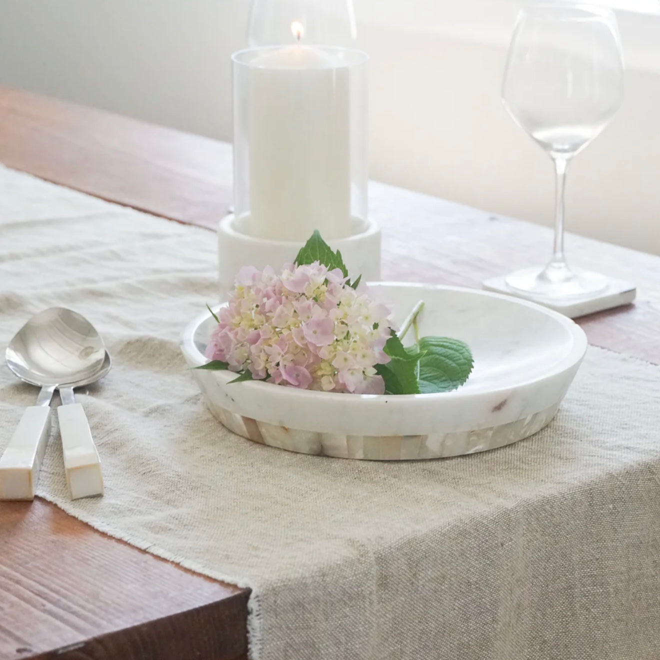 Anaya Home So Soft Linen Beige Table Runner ~ DREAMY BEDDING SALE ~ Limited Quantity - Image 3