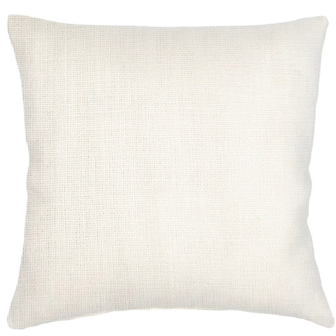 Anaya Home So Soft Linen Natural White Pillow 20x20 With Down Insert ~ DREAMY BEDDING SALE ~ Limited Quantity - Image 1