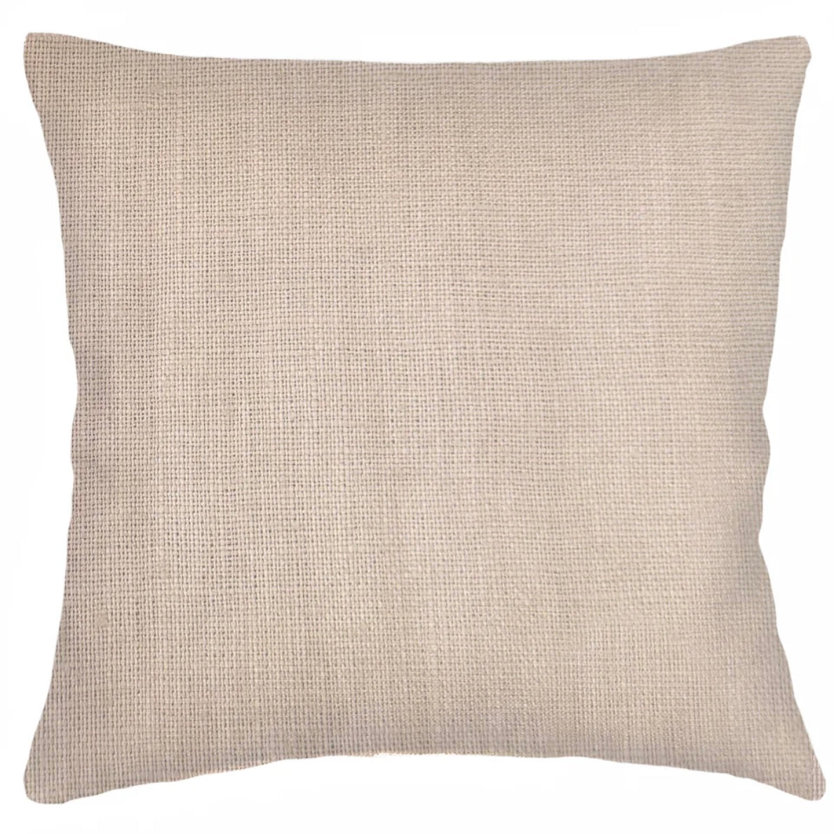Anaya Home So Soft Linen Warm Beige Pillow 20x20 With Down Insert ~ DREAMY BEDDING SALE ~ Limited Quantity - Image 1