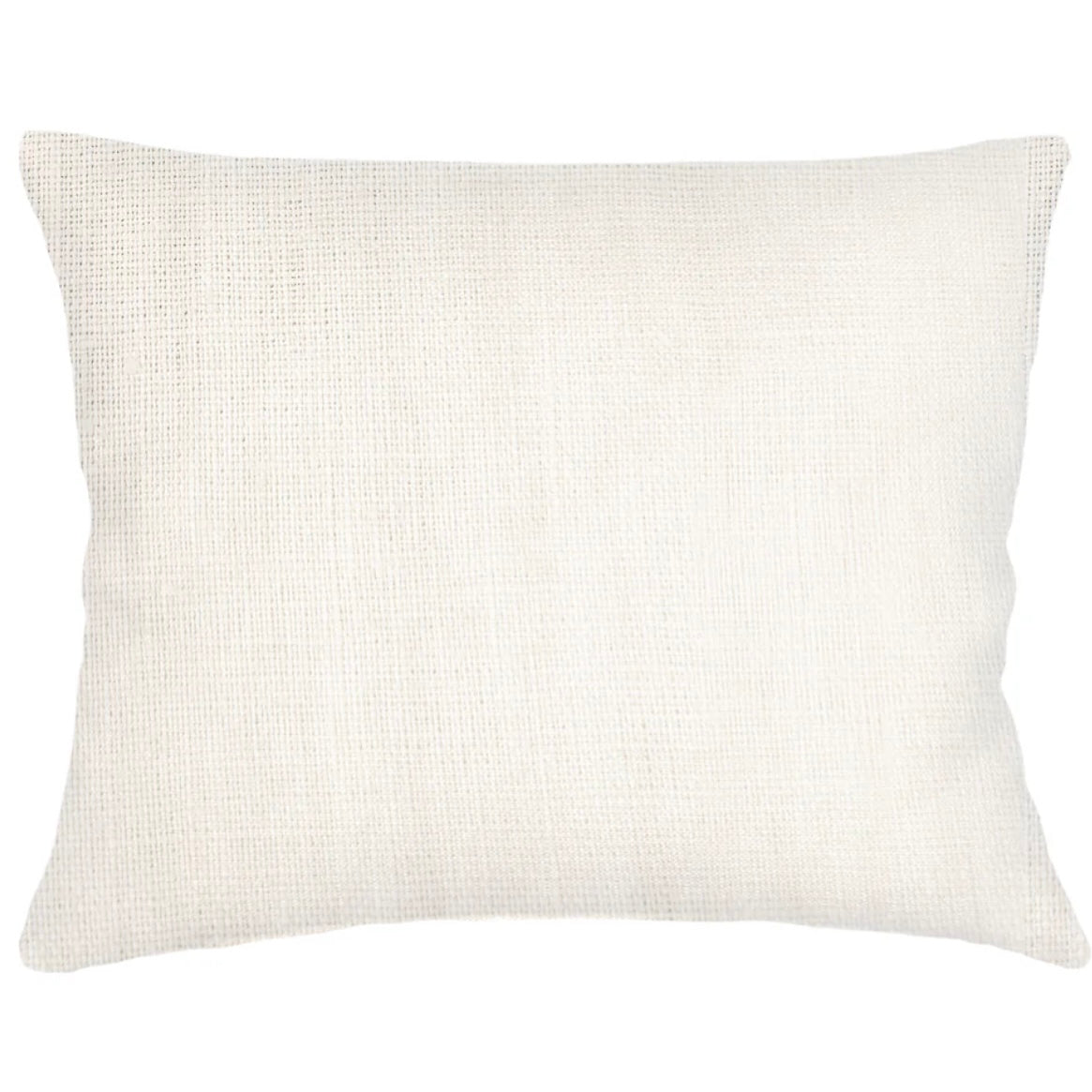 Anaya Home So Soft Linen Natural White Dutch Euro Pillow 28x36 With Down Insert ~DREAMY BEDDING SALE~ Limited Quantity - Image 1