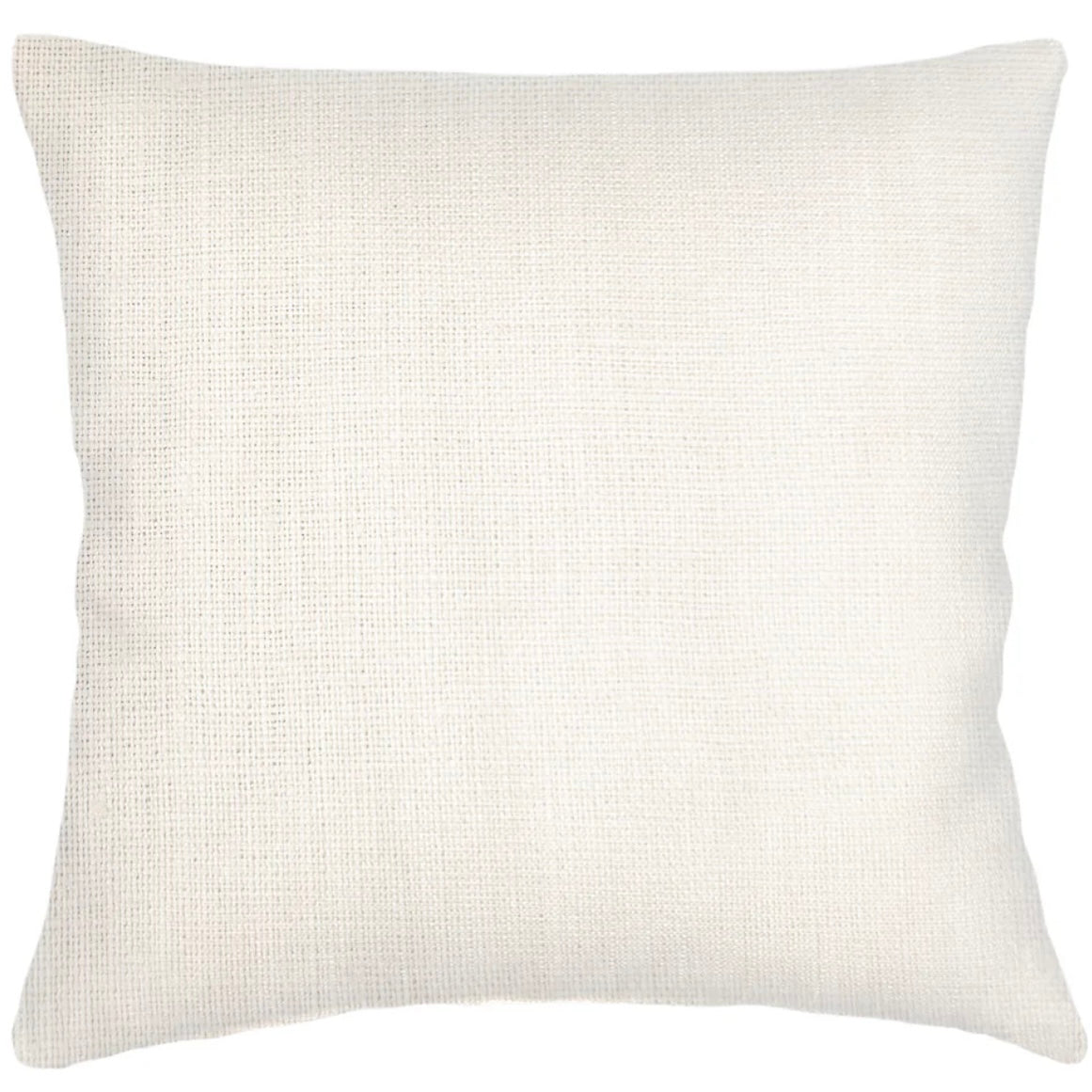 Anaya Home So Soft Linen Natural White Euro Pillow 26x26 With Down Insert ~ DREAMY BEDDING SALE ~ Limited Quantity - Image 1