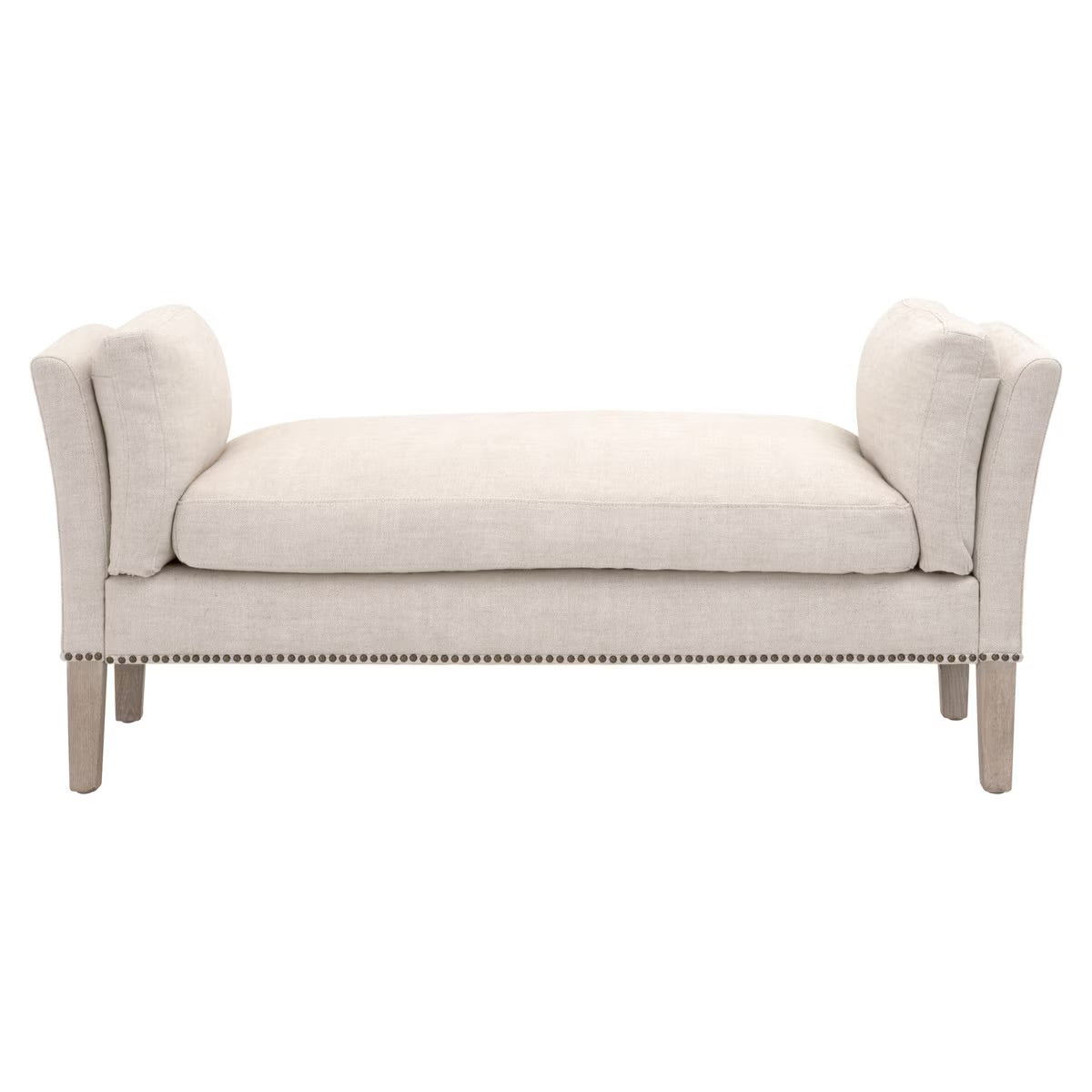 Essentials For Living Warner Bench ~ Performance Bisque French Linen - Image 1