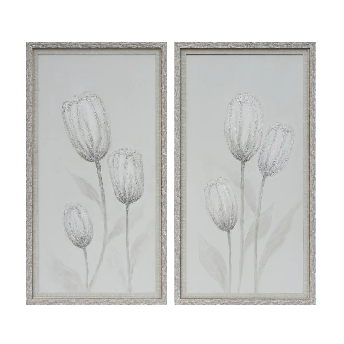 Crestview Collection Camden Hand Painted Wall Art ~ Set Of 2 - Image 1