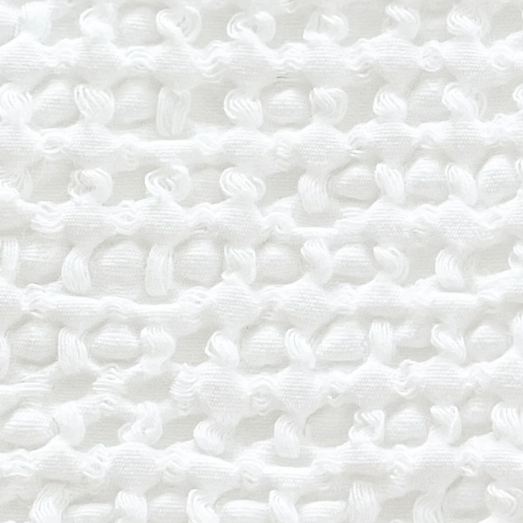 Anaya Home Cool Cotton White Waffle Weave Pillow 14x40 With Down Insert ~ DREAMY BEDDING SALE~ Limited Quantity - Image 3