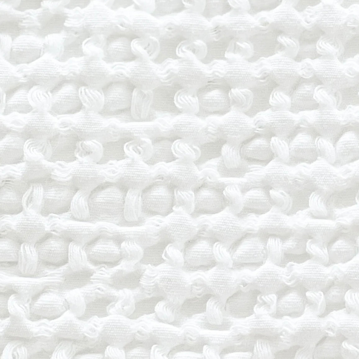 Anaya Home Cool Cotton White Waffle Weave Body Pillow With Down Alternative Insert ~ DREAMY BEDDING SALE ~ Limited Quantity - Image 3