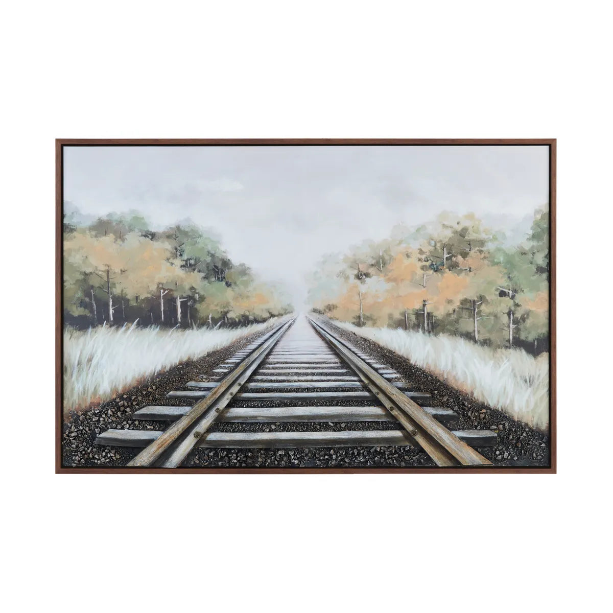 Crestview Collection Aberdeen Hand Painted Canvas Wall Art