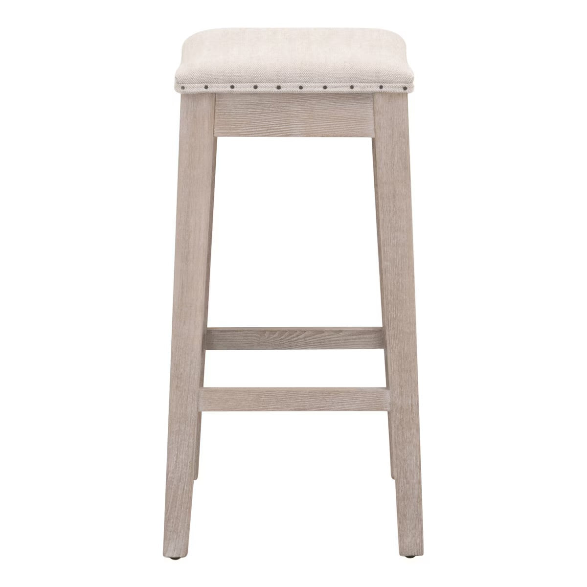 Essentials For Living Harper Counter Stool ~ Performance Bisque French Linen With Natural Gray Ash Frame - Image 3