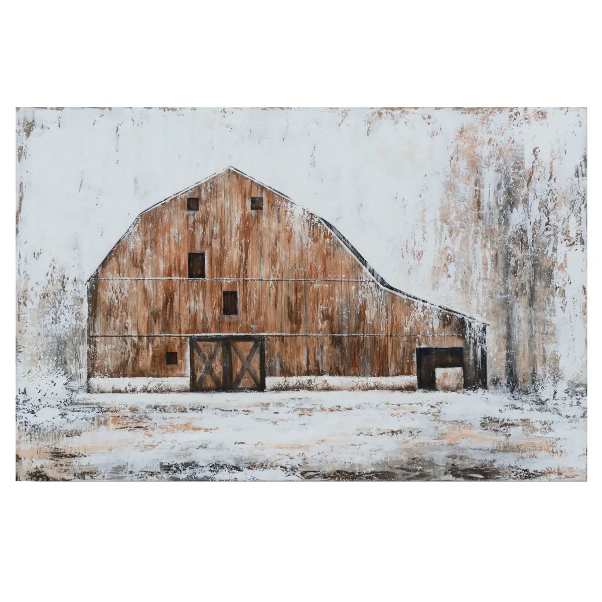 Crestview Collection Hammonds Working Farm Wall Art - Image 1