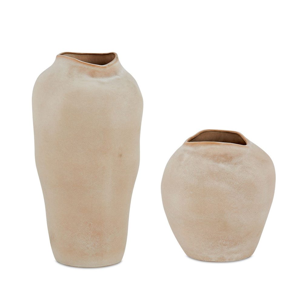Uttermost Shadow Play Vases ~ Indoor And Outdoor Use ~ Set Of 2 - Image 3