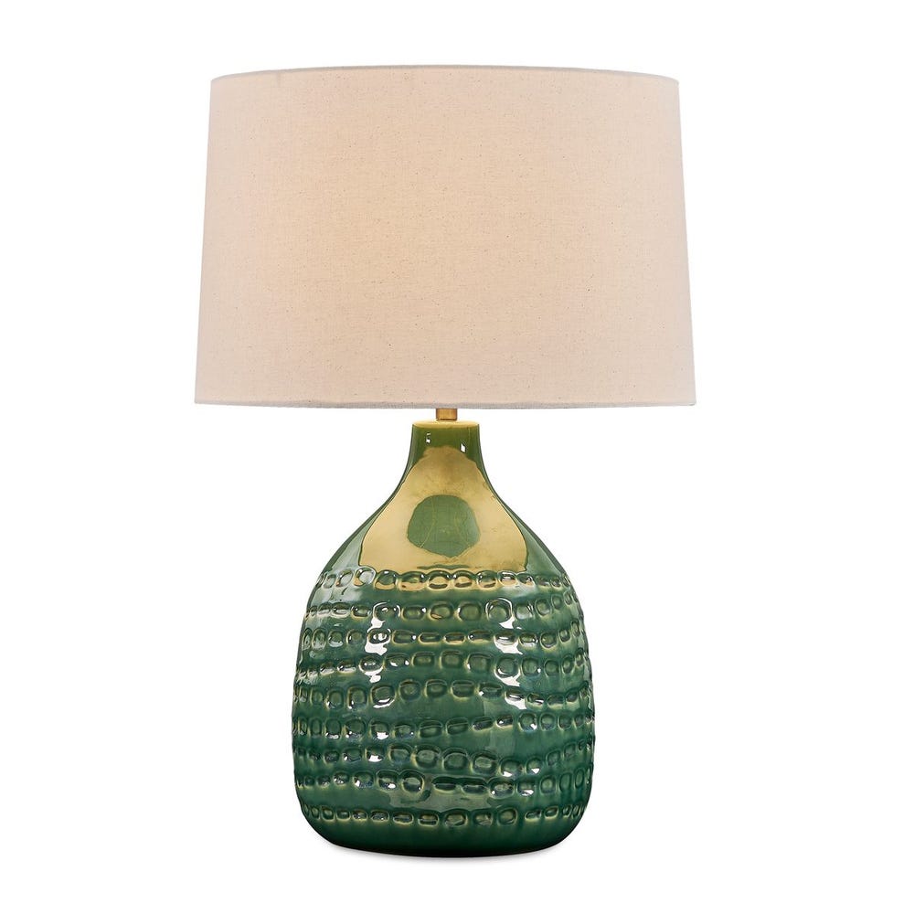 Uttermost Breya Green Glazed Table Lamp - Image 2