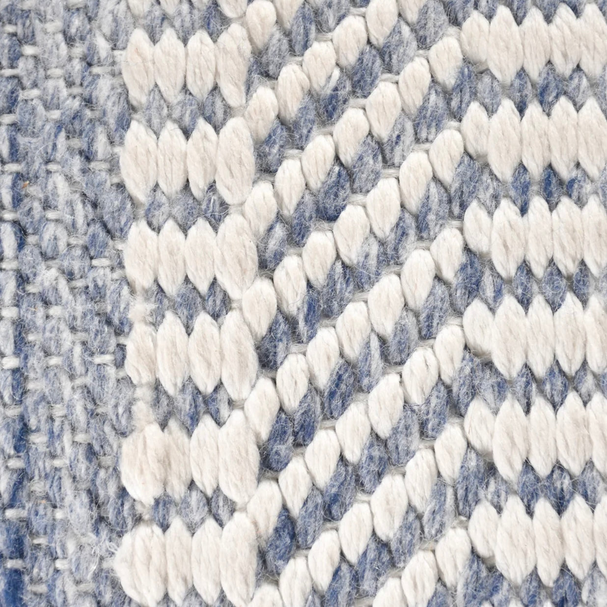 Anaya Home Seaside Stripe Handwoven Bench - Image 2