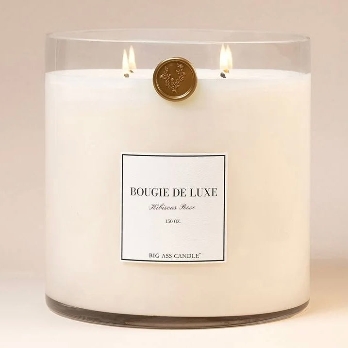 Big Ass Luxuries Hibiscus Rose Baby Big Ass Candle ~ 150 oz. ~ IN-STORE PURCHASE ONLY