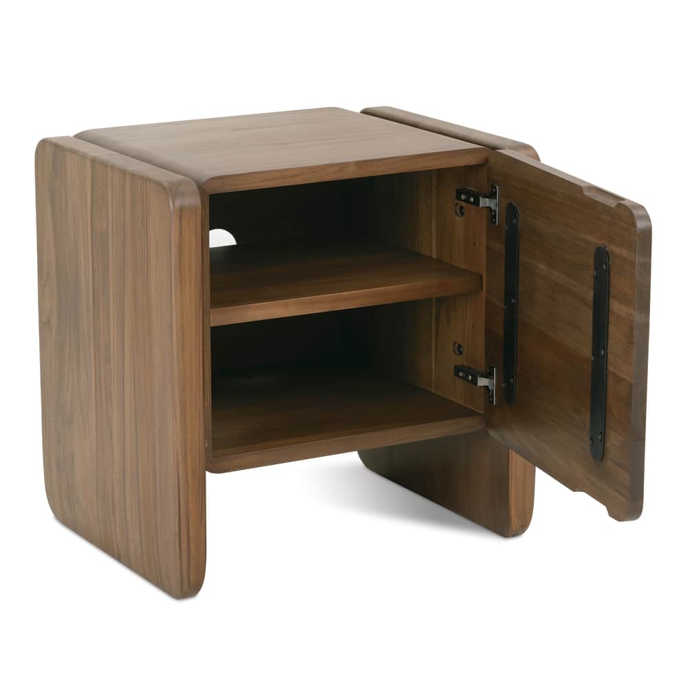 Rowe Furniture Nova Teak Wood End Table - Image 3