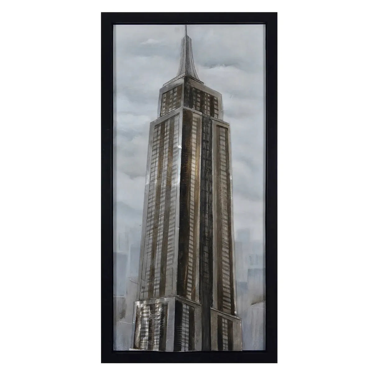 Crestview Collection Sillhoute Canvas Wall Art - Image 1