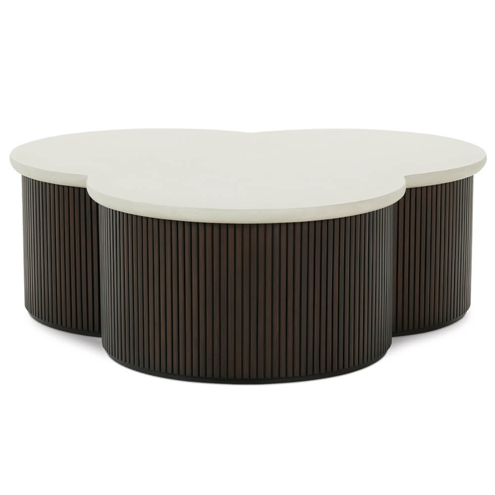 Rowe Furniture Kindred Fossil Coffee Table ~ Godiva Finish - Image 1