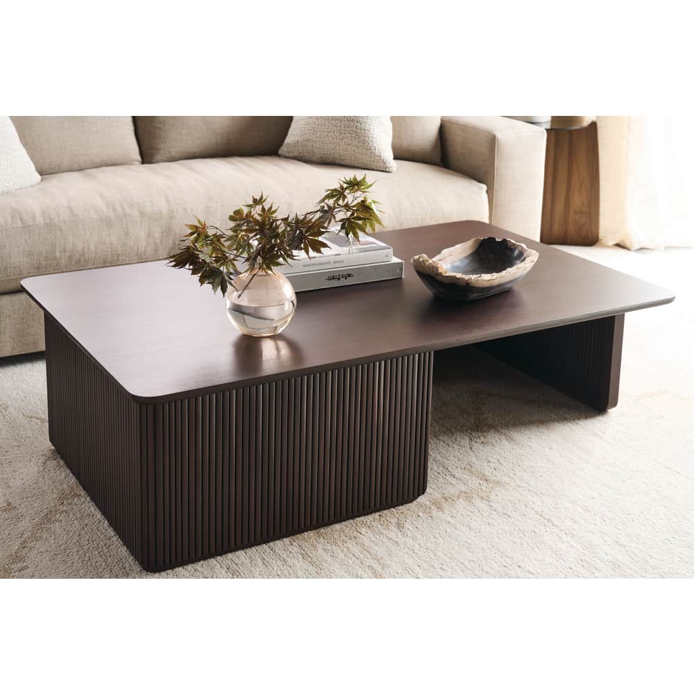 Rowe Furniture Kindred Rectangle Coffee Table ~ Godiva Finish - Image 2