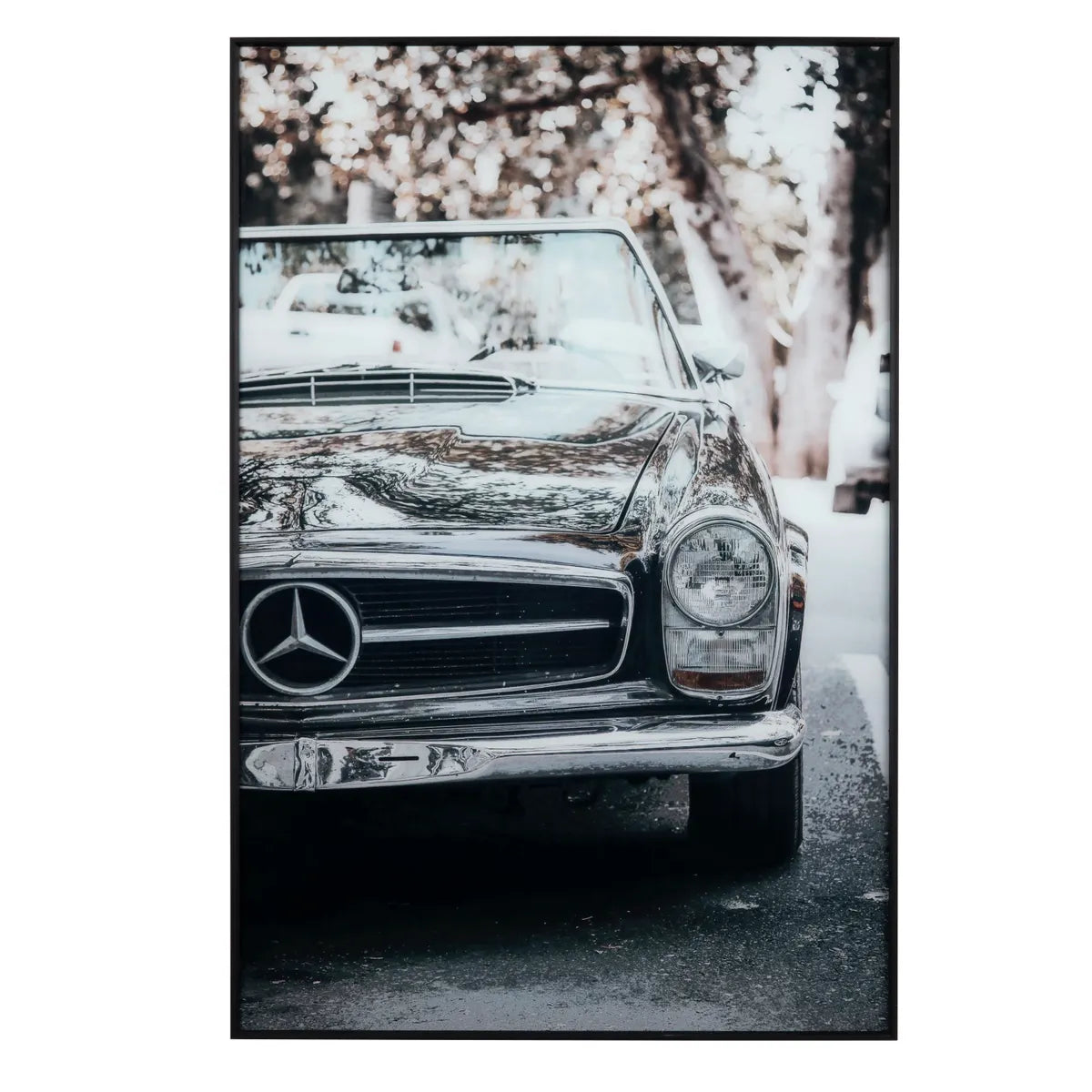 Crestview Collection Stang Tempered Glass Wall Art - Image 1