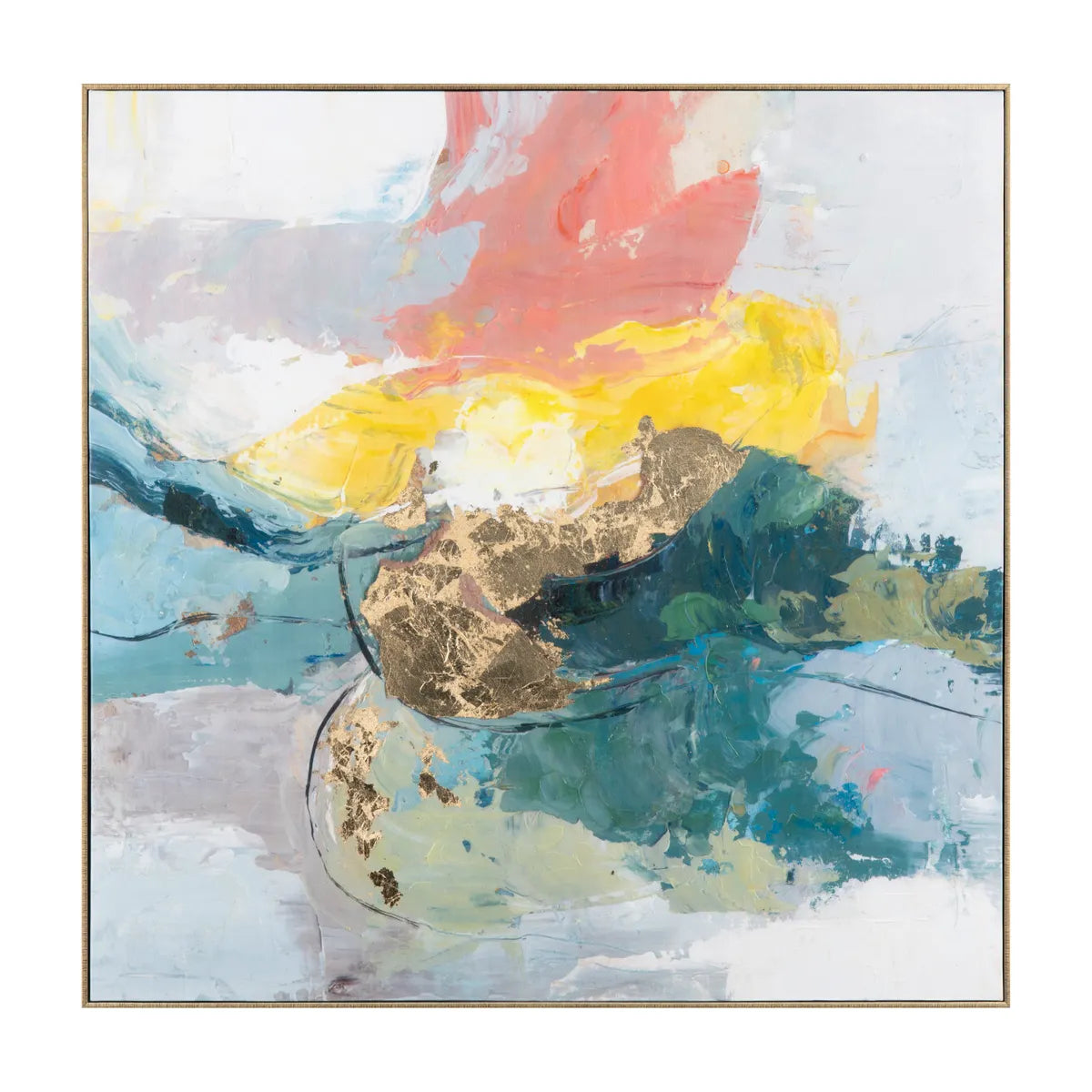 Crestview Collection Siena Abstract Wall Art - Image 2