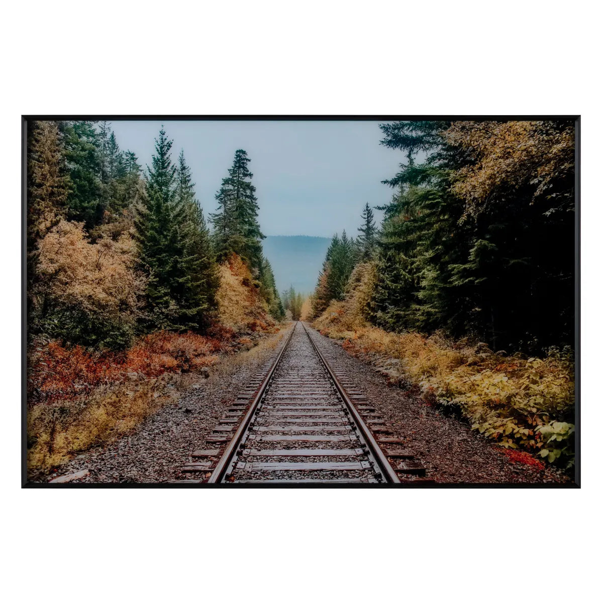 Crestview Collection Autumn Tracks Wall Art - Image 1