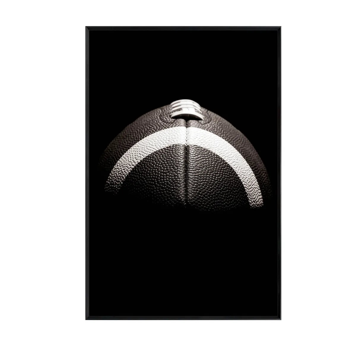 Crestview Collection Spiral Football Wall Art - Image 1