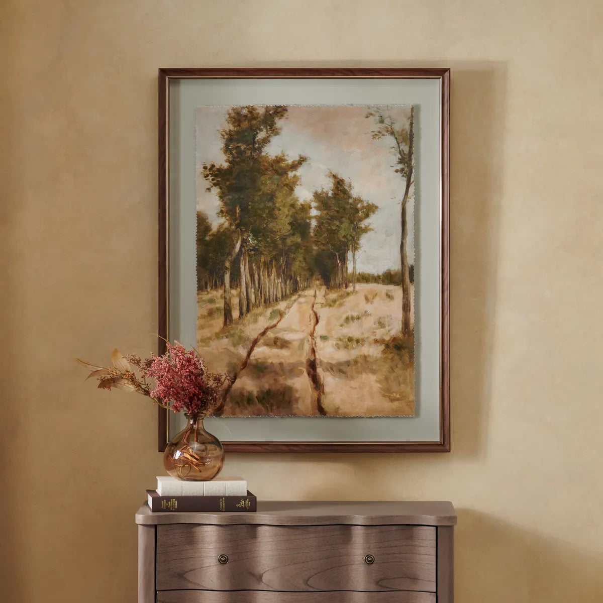 Crestview Collection Suwanee Hand Painted Canvas Wall Art - Image 1