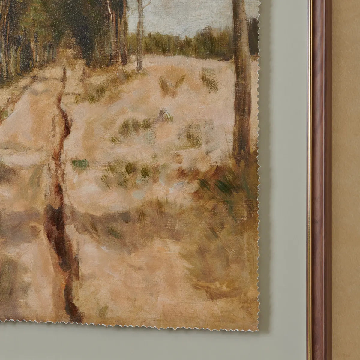 Crestview Collection Suwanee Hand Painted Canvas Wall Art - Image 3