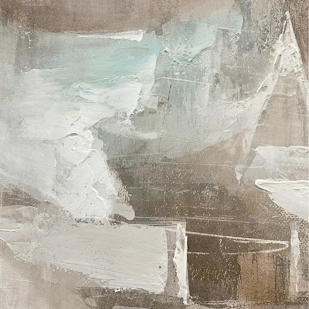 Crestview Collection Poised Beauty Hand Painted Wall Art - Image 2