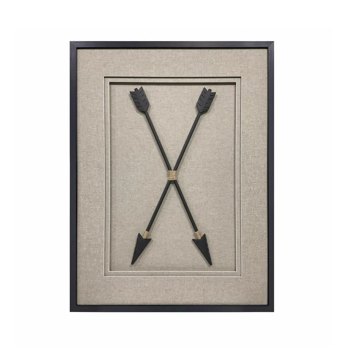 Crestview Collection Crossroads Arrow Wall Art - Image 1