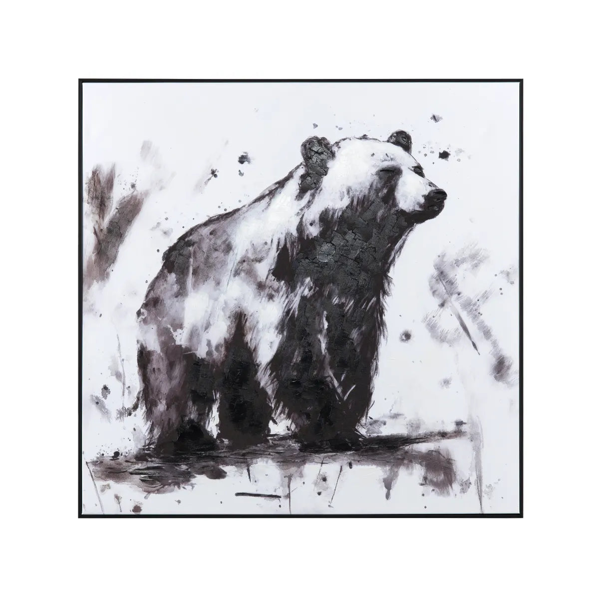 Crestview Collection Kodiak Bear Wall Art - Image 2