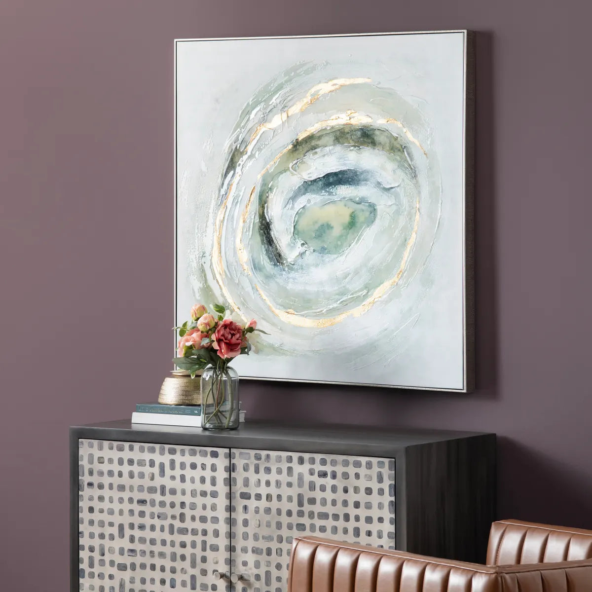 Crestview Collection Eye Of Color Wall Art - Image 1