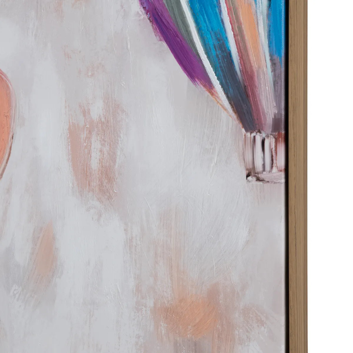 Crestview Collection Balloons Up Canvas Wall Art - Image 2