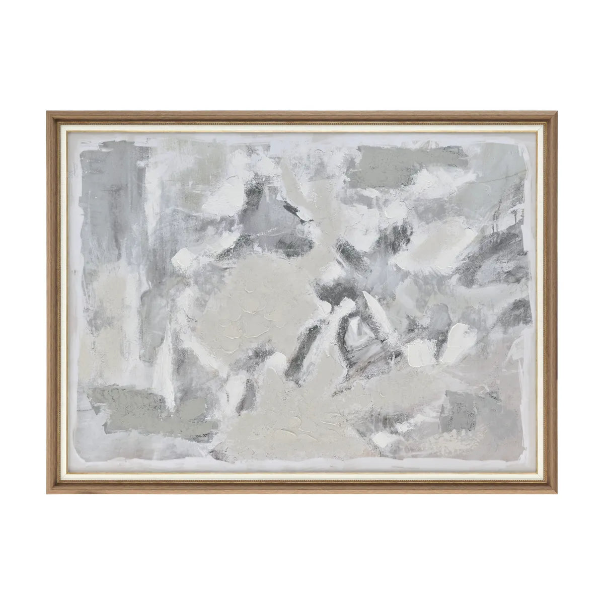 Crestview Collection York Hand Painted Canvas Wall Art - Image 1