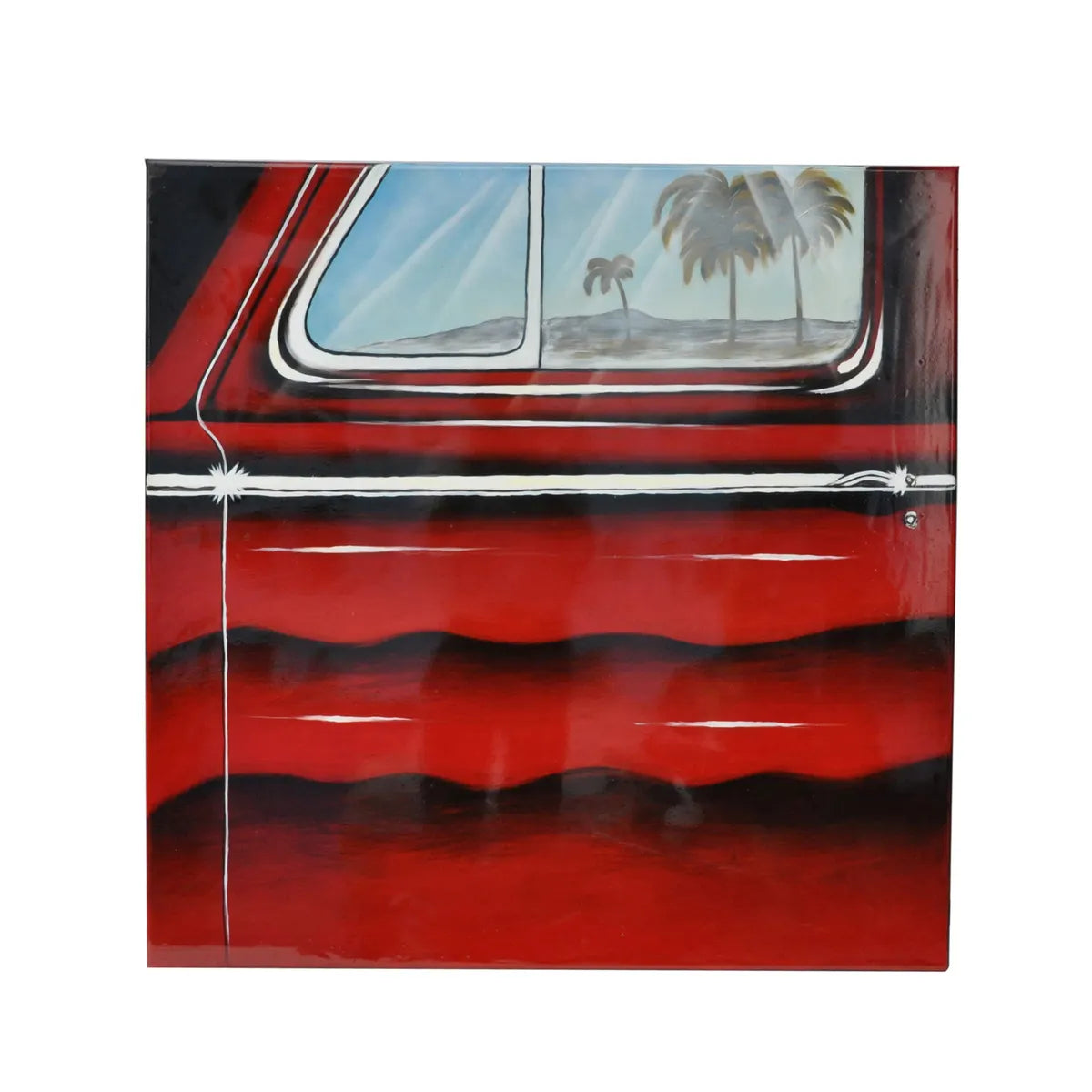 Crestview Collection Coronado Stop Canvas Wall Art - Image 1