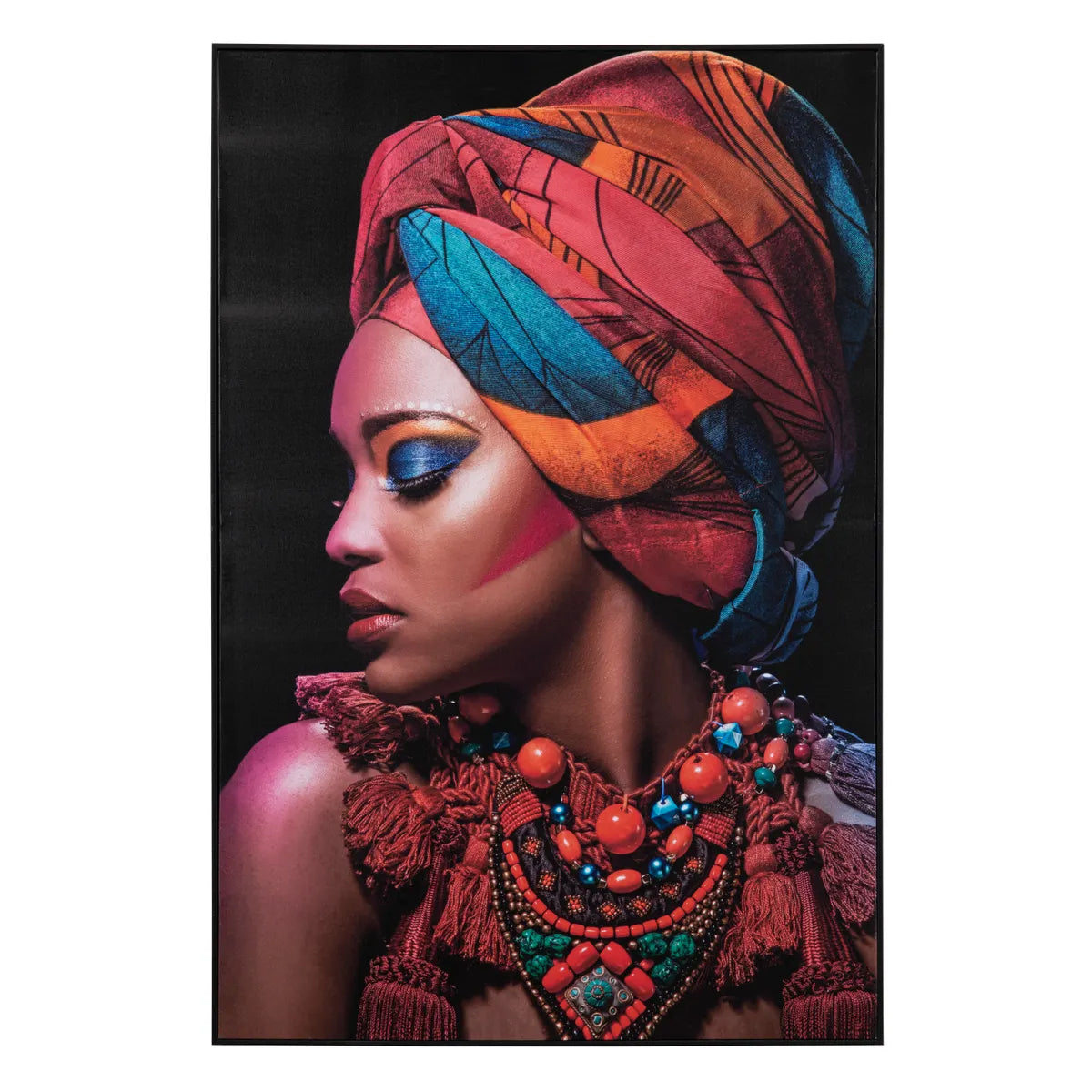 Crestview Collection Kenna Canvas Wall Art - Image 1