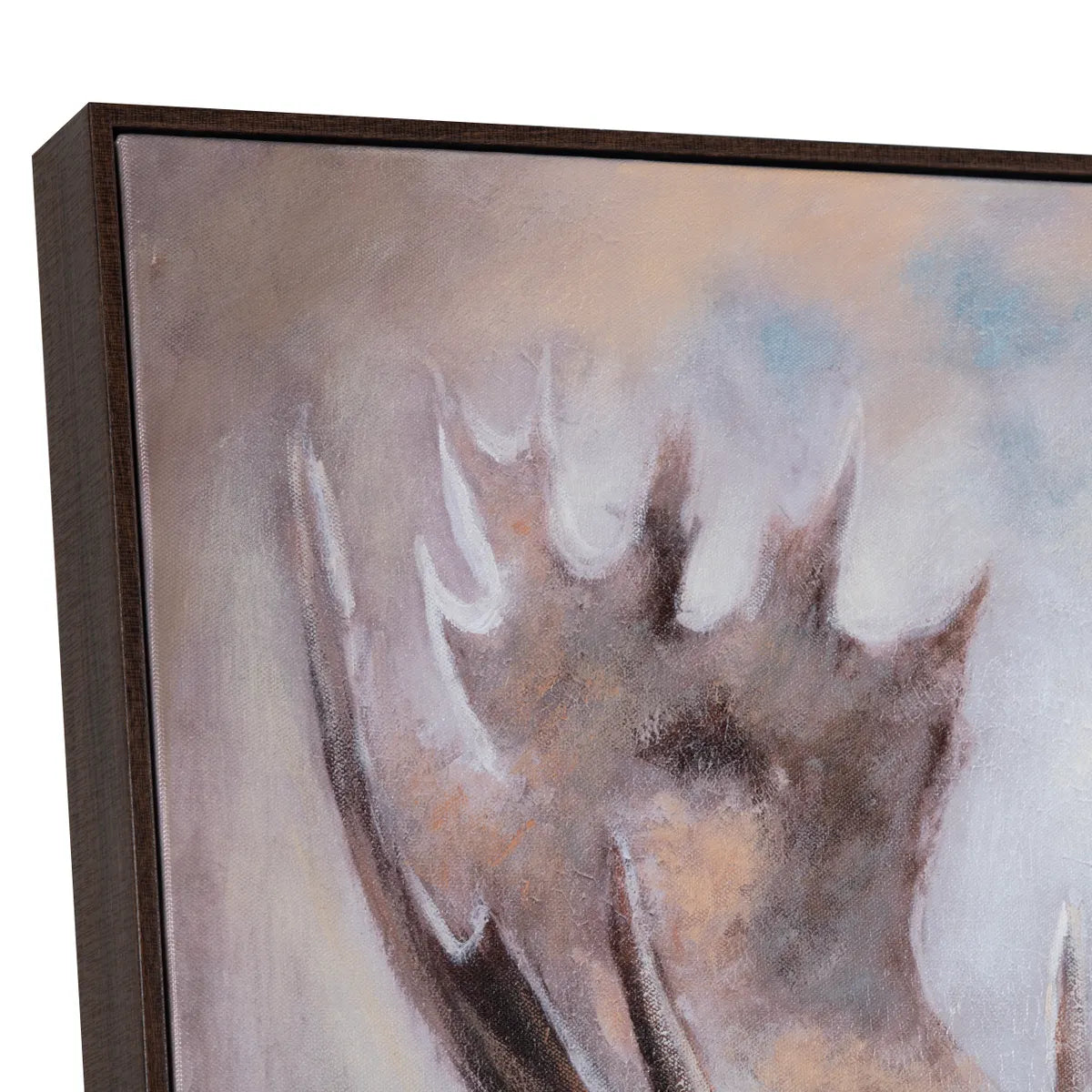 Crestview Collection Mooz Mouse Hand Painted Wall Art - Image 2