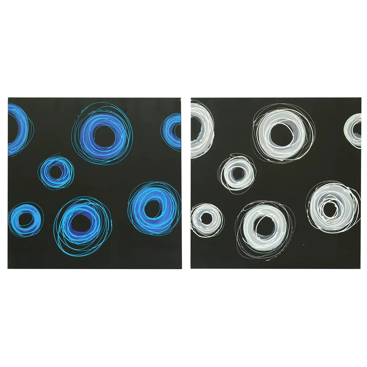 Crestview Collection Circle Duo Wall Art ~ Set Of 2 - Image 1