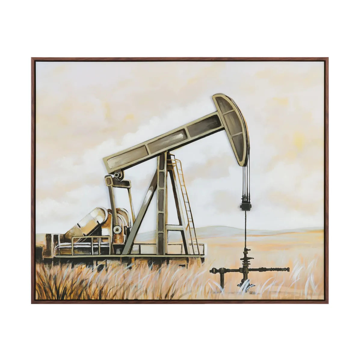 Crestview Collection Rigs Hand Painted Wall Art