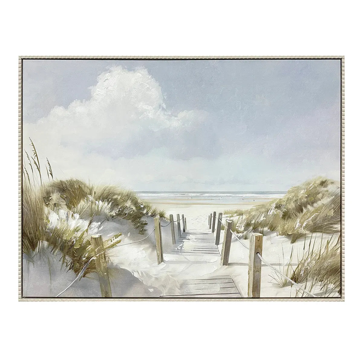 Crestview Collection Defuniak Hand Painted Wall Art