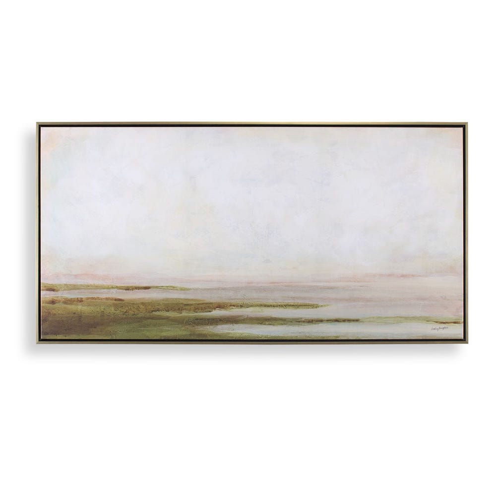 Uttermost Hazy Lake Framed Canvas - Image 3