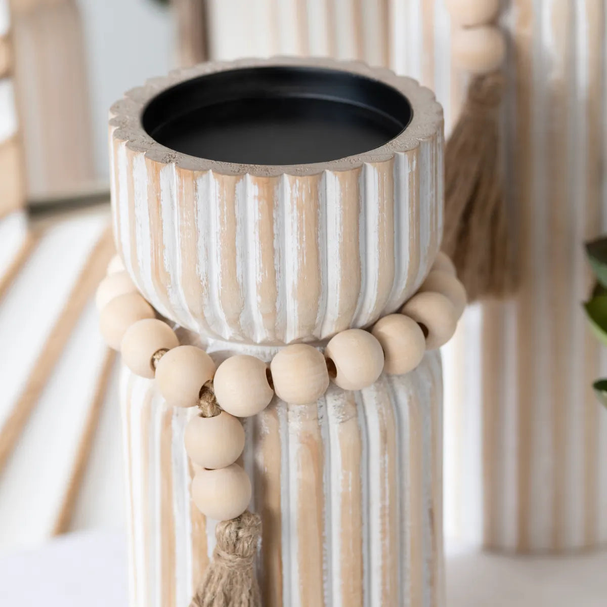 Crestview Collection Kingsley Candle Holders ~ Set Of 3 - Image 3