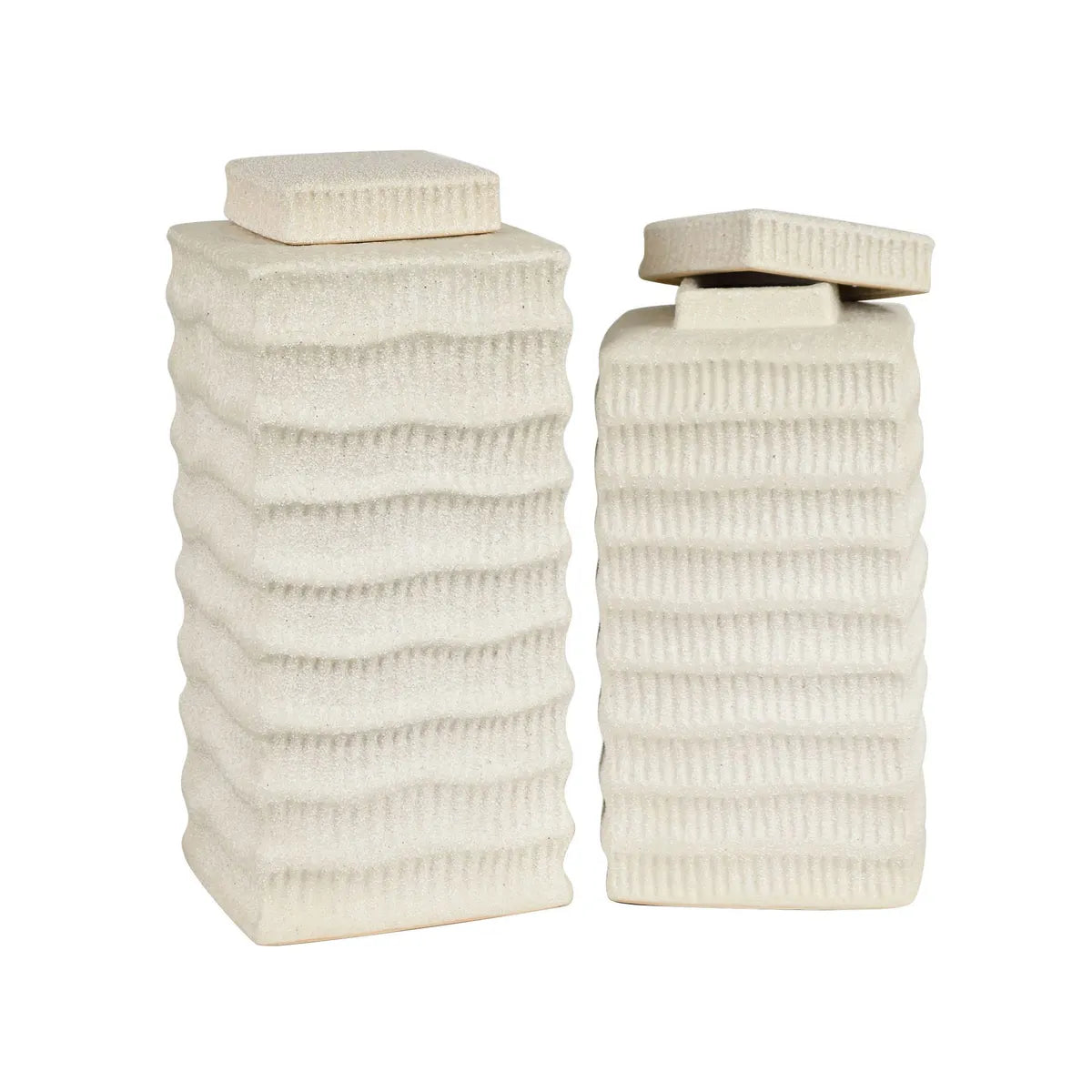Crestview Collection Fairfax Containers ~ Set Of 2 - Image 1