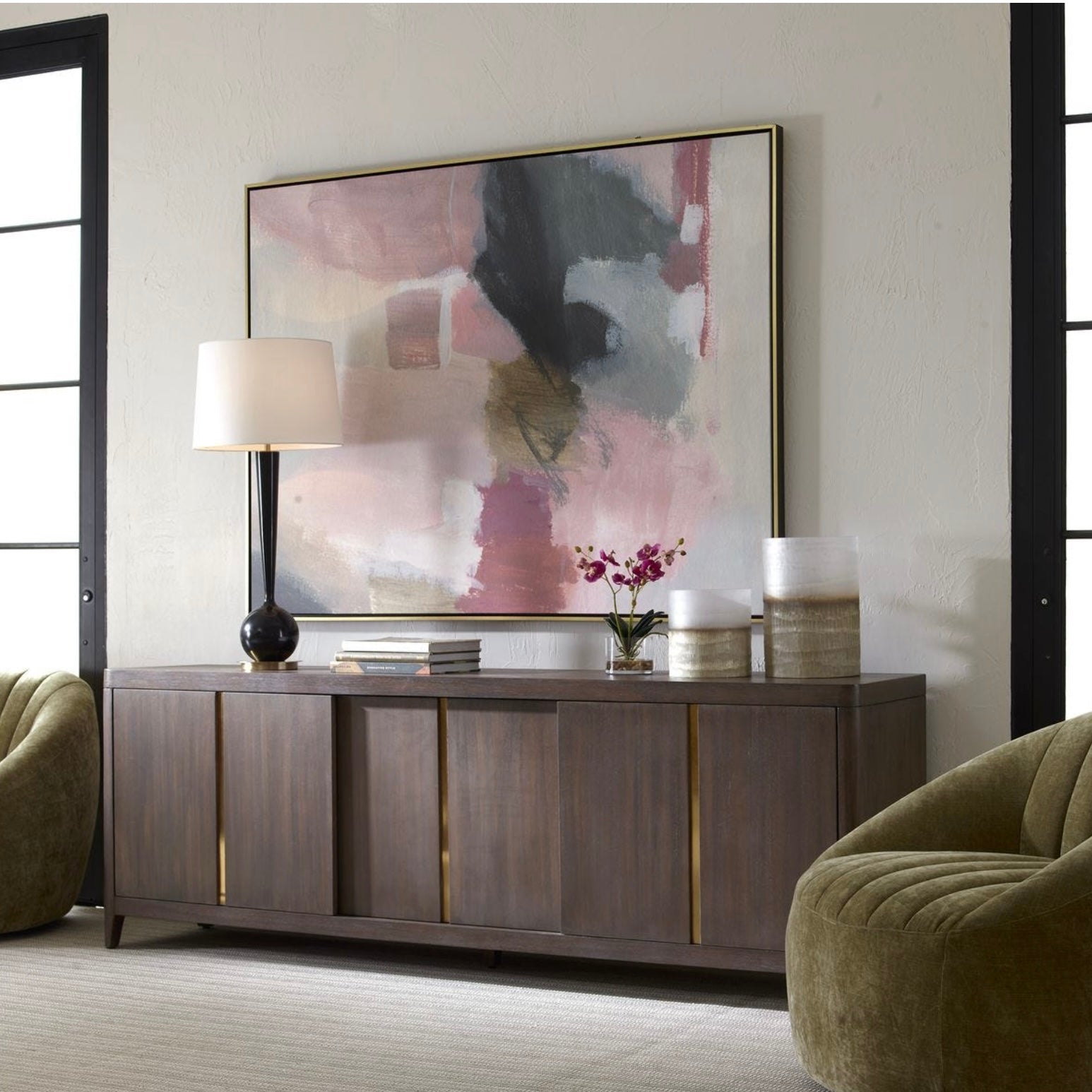 Uttermost Process Framed Canvas - Image 2