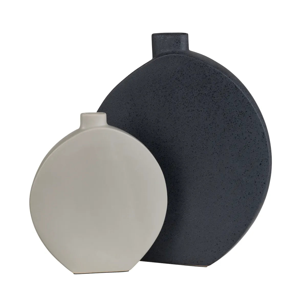 Crestview Collection Braxton Ovoid Shaped Vases ~ Set Of 2 - Image 2