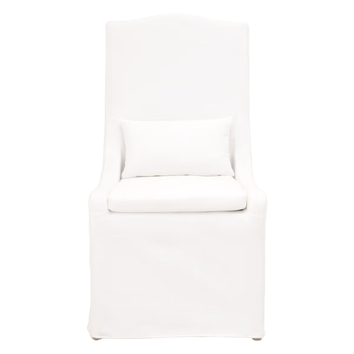 Essentials For Living Colette Slipcover Dining Chair ~ LiveSmart Peyton-Pearl (SET of 2) - Image 1