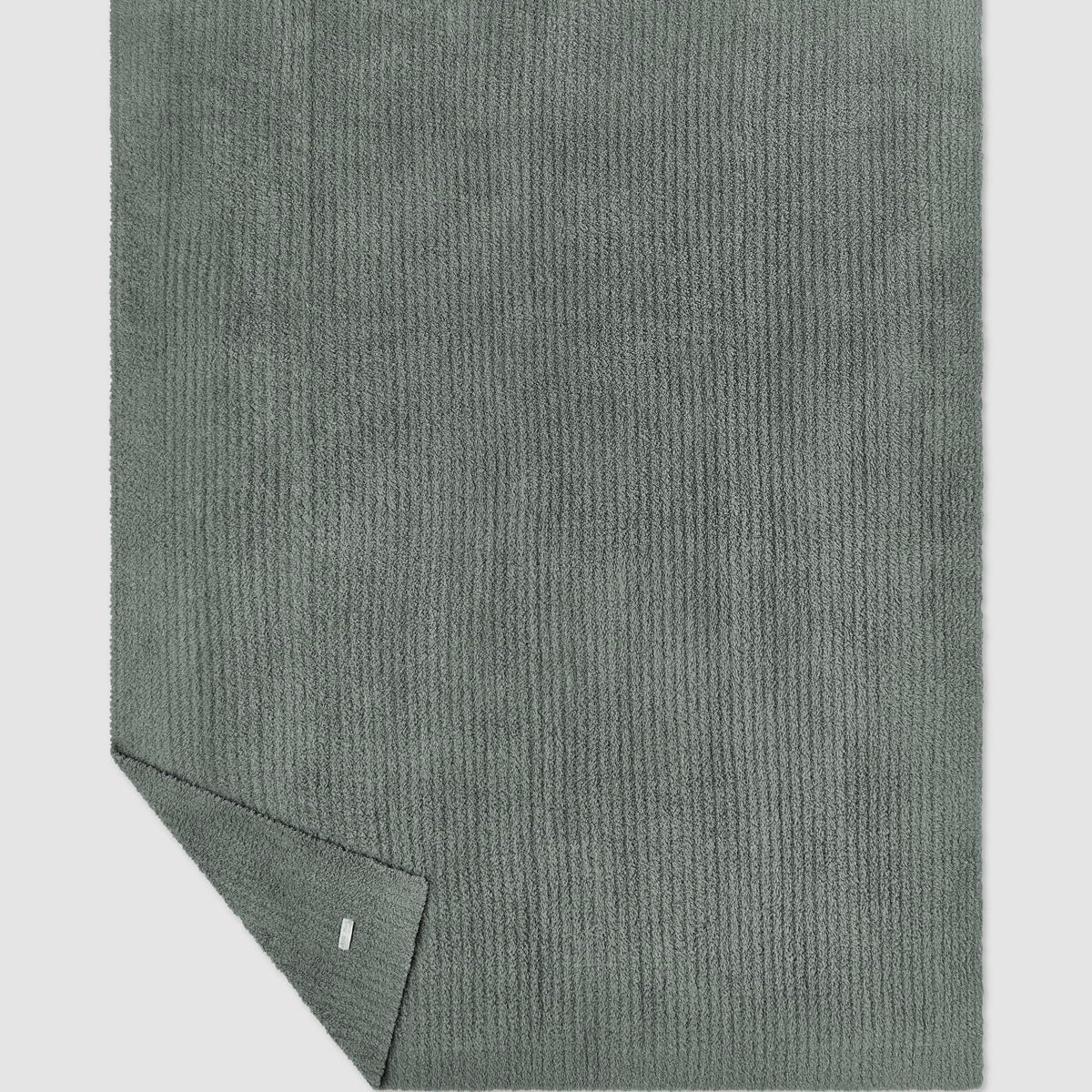 Barefoot Dreams CozyChic Ribbed Throw Blanket ~ Faded Hazel - Image 3